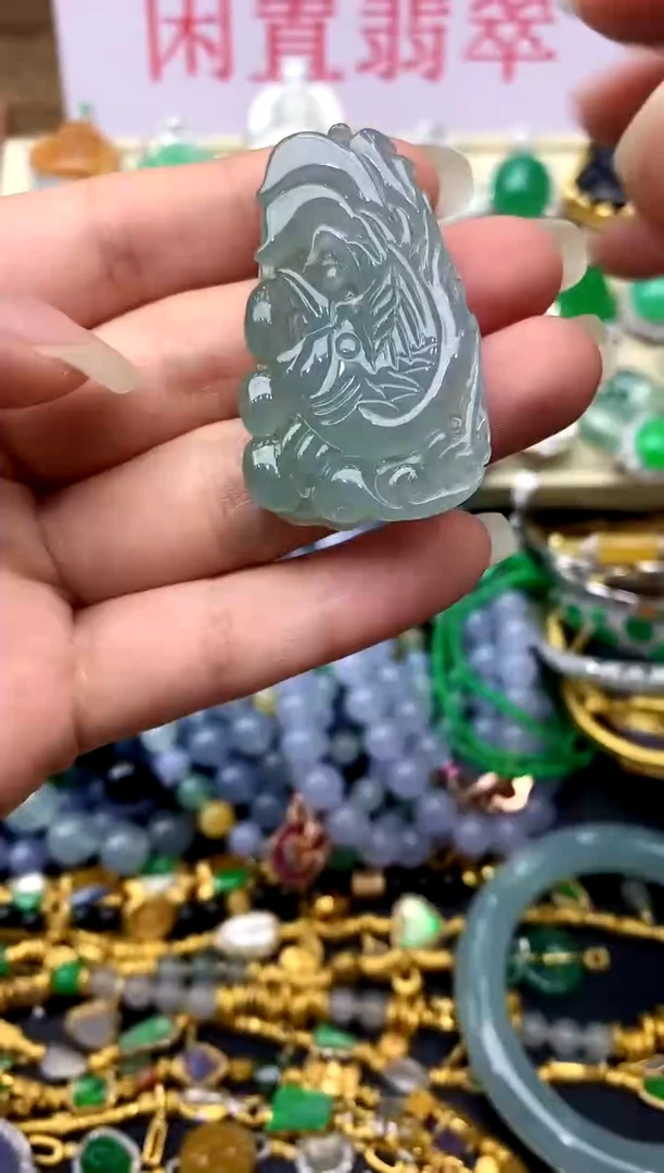 颈饰未镶嵌翡翠87-中国好珍宝