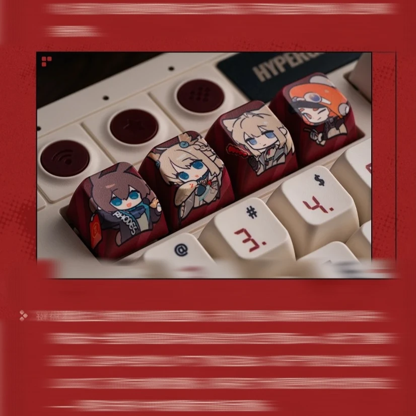 明日方舟×鹰角网络联名键帽红包对联周边创意精制品收藏纪念礼物