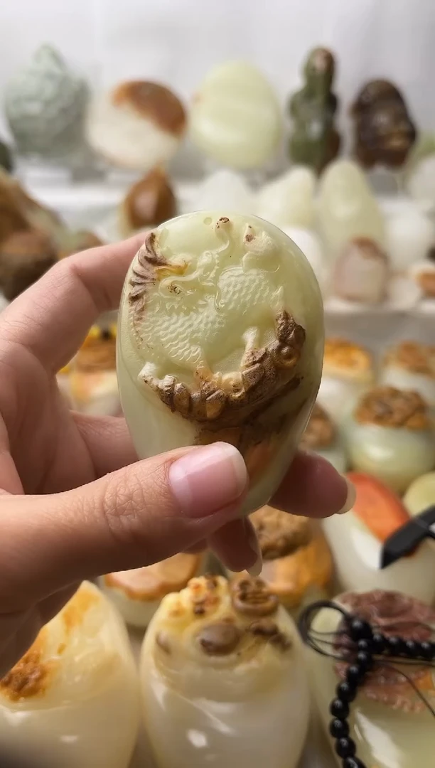 石材古青石棉纹正常不退换麒麟微瑕