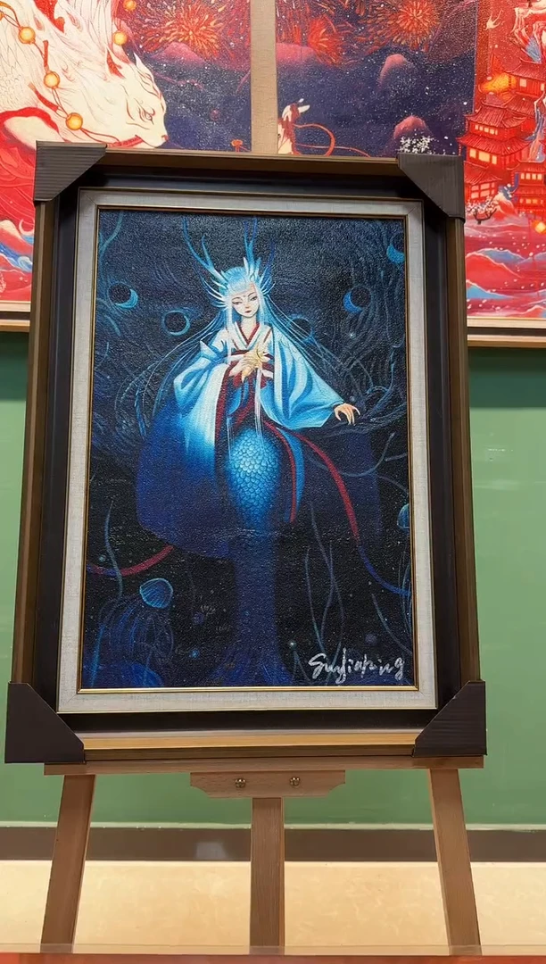 国画孙甲平/精品油画/40x60平尺