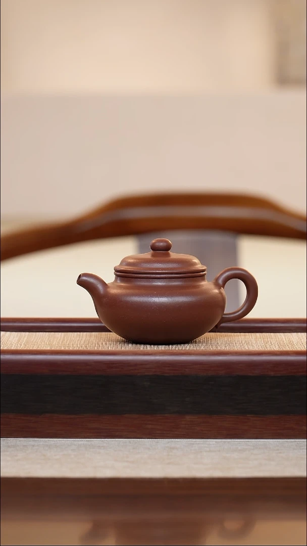 紫砂壶 仿古 底槽清 160cc
