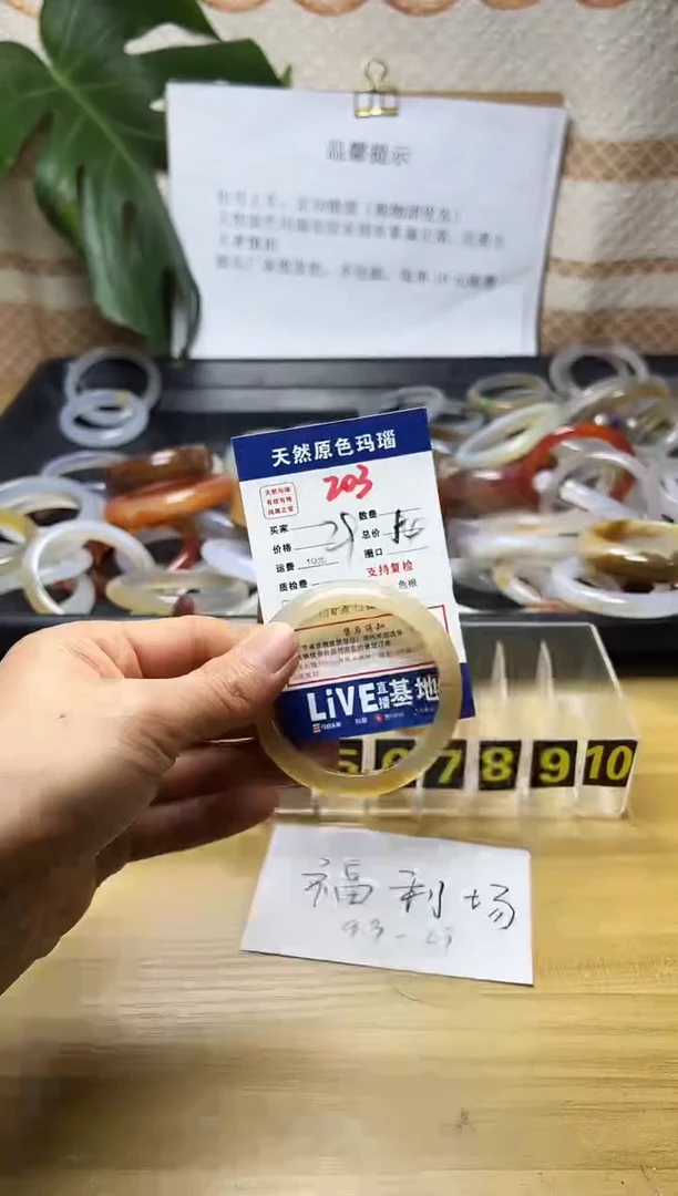 手镯玛瑙/玉髓未镶嵌家**宝203