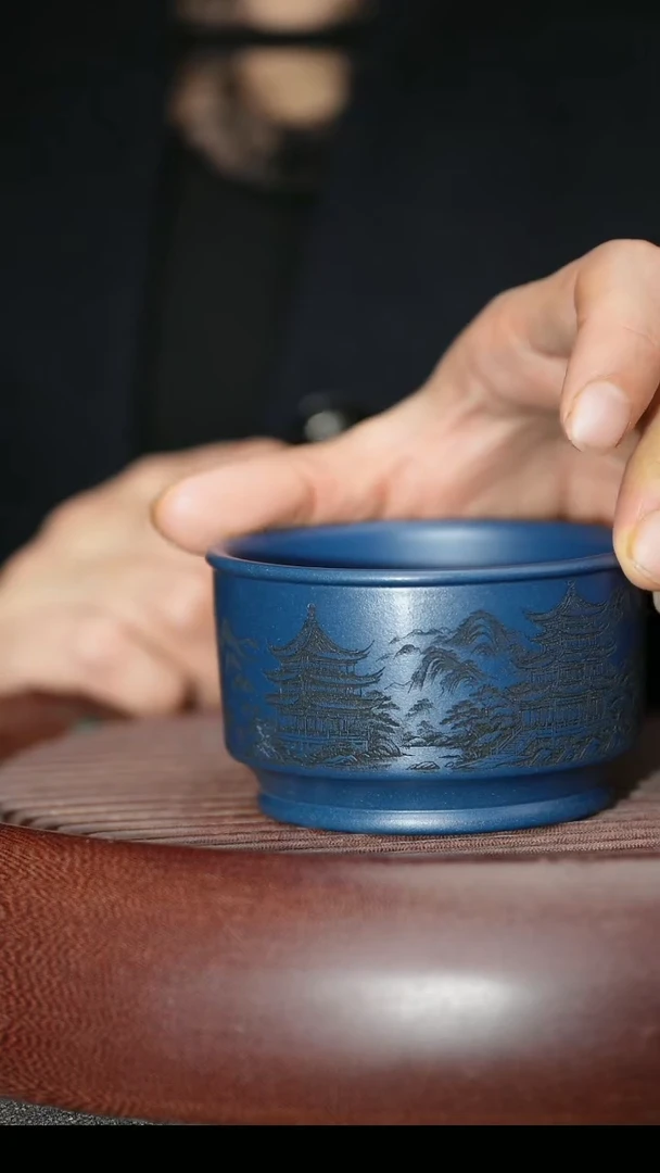 茶杯紫砂紫砂主人杯福利放漏