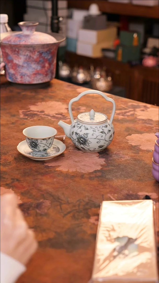 【闪购商品】陶瓷茶具（无礼盒无茶盘）@@A11852