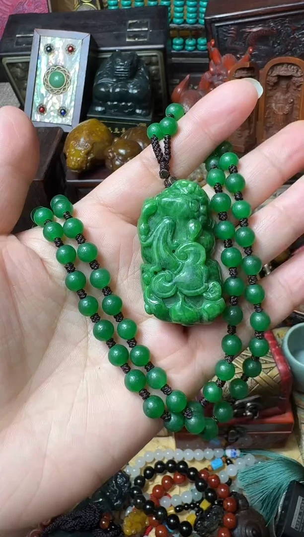 未镶嵌挂件翡翠主播推荐：一物一拍，讲解为准！