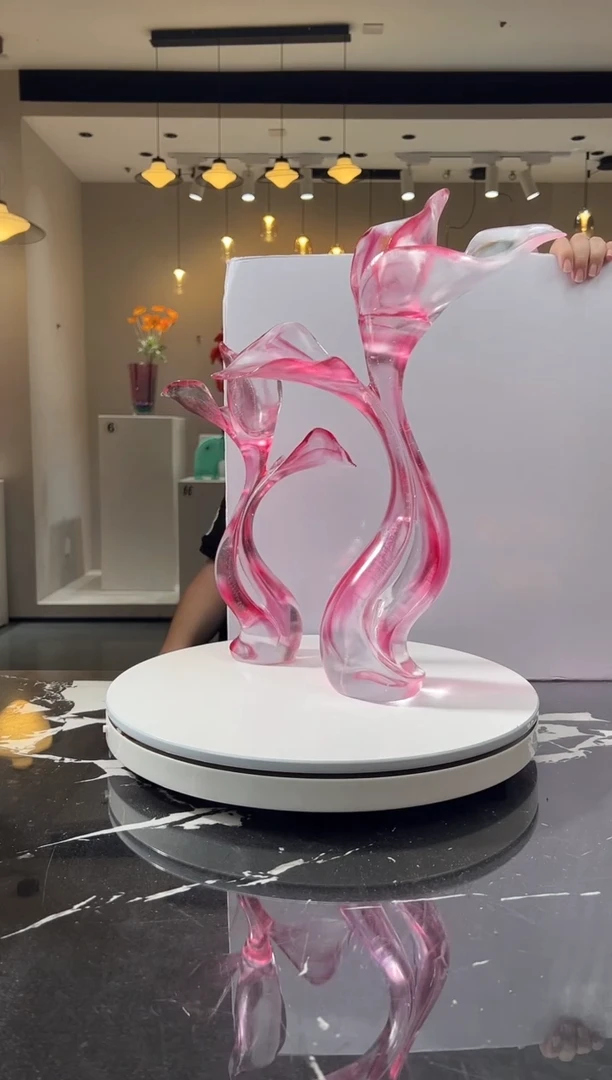 摆件巴比特美学 一组三生花