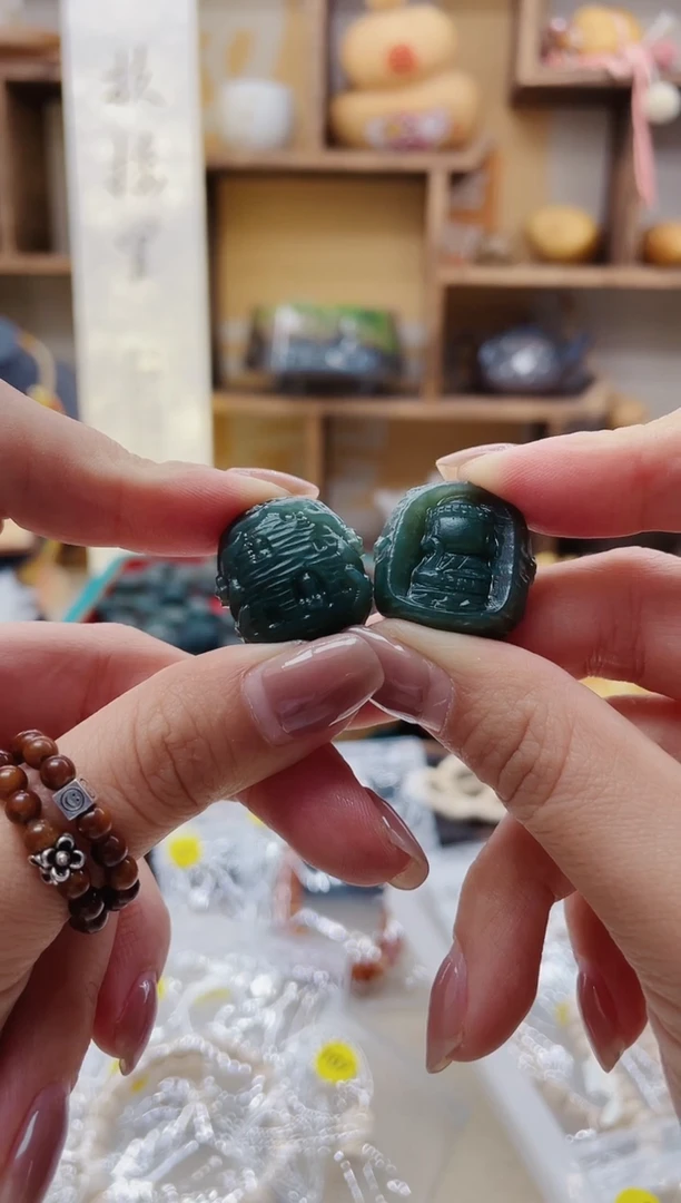 【闪购商品】和田玉颈饰未镶嵌R186和田玉小佛发1