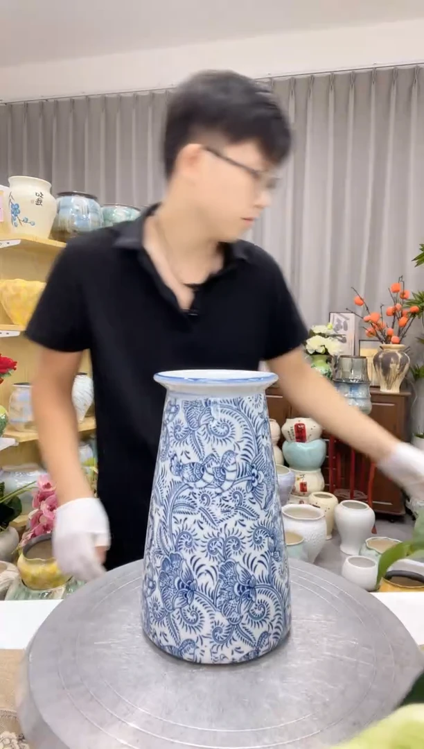 陶瓷花盆7.16直播链接  无孔