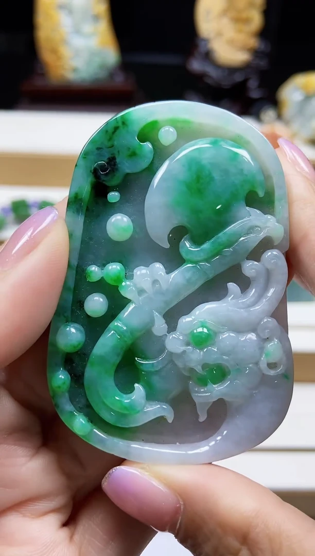 未镶嵌挂件翡翠翡翠A货