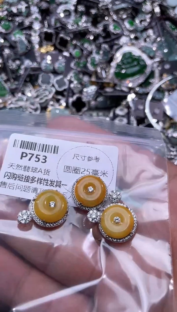 【闪购商品】翡翠颈饰未镶嵌P753多样性发其一