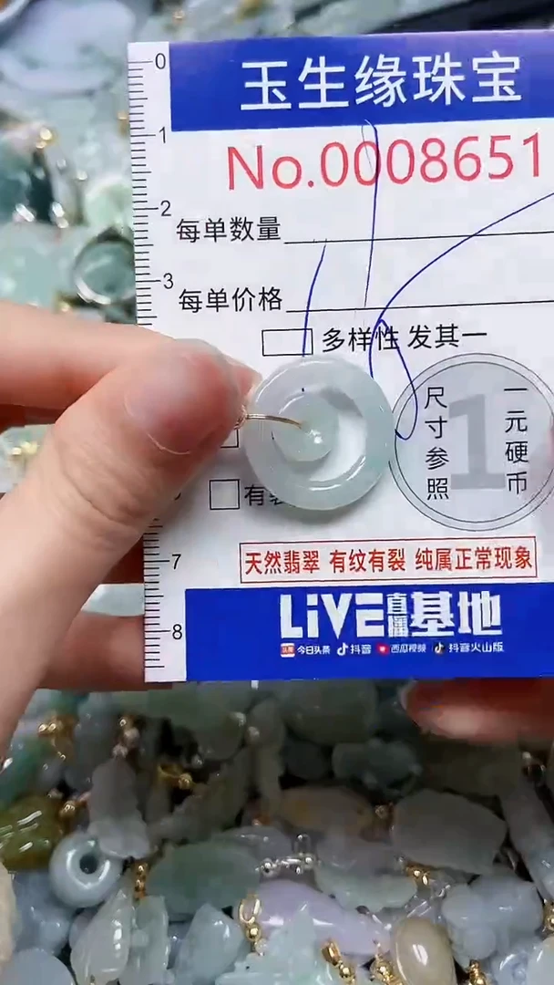 【闪购商品】翡翠颈饰未镶嵌闪购00008651