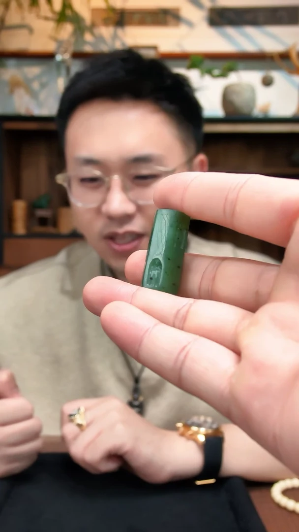 未镶嵌和田玉摆件碧玉印章摆件SY