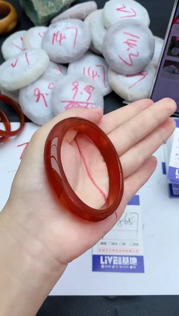 未镶嵌手镯石英质玉27+56/57