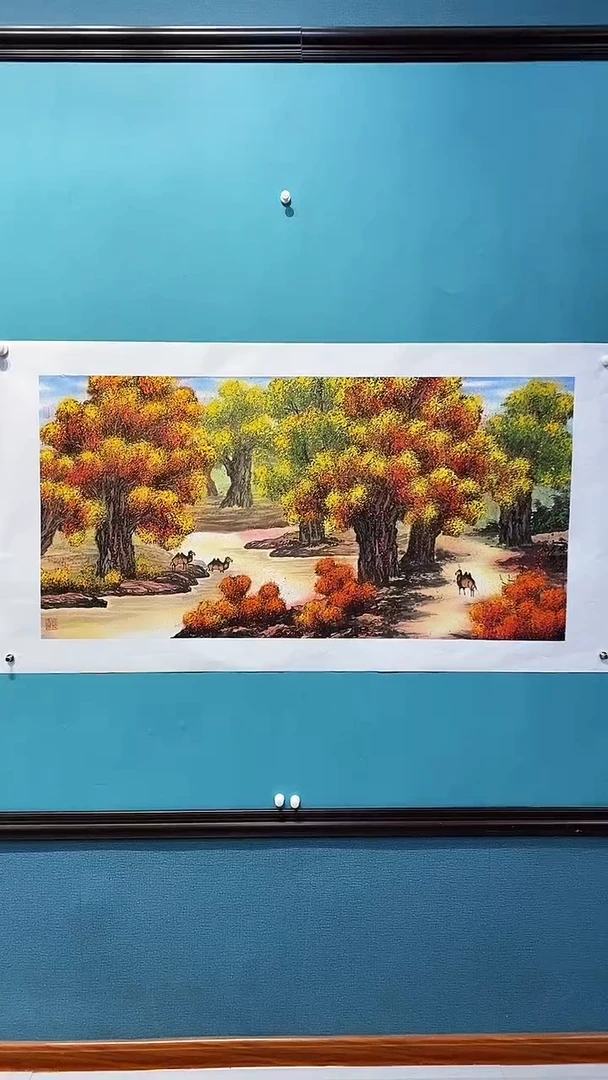 国画国画画都展厅国画作品B26