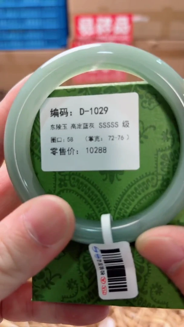 未镶嵌手镯石英质玉D-1029