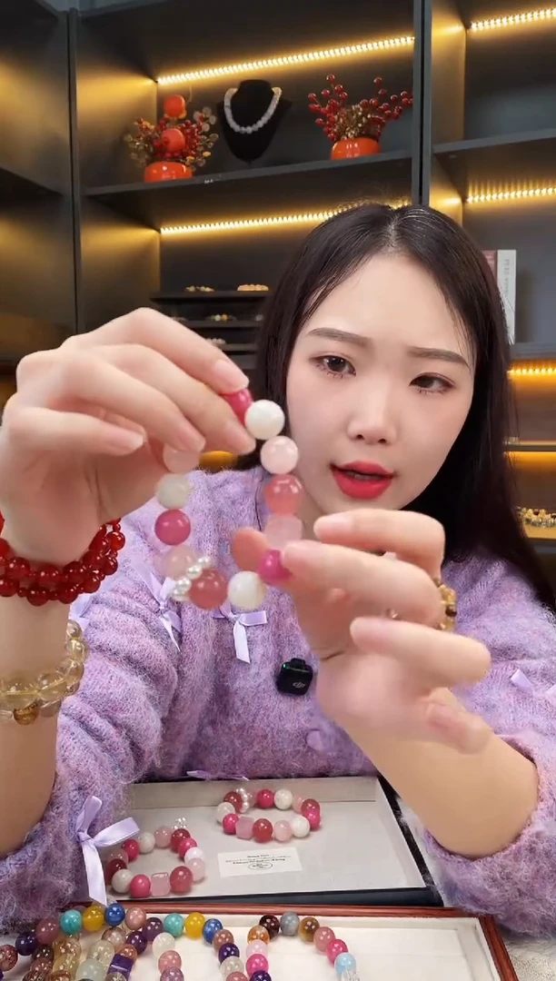 未镶嵌手串水晶婚纱幽灵多宝手串