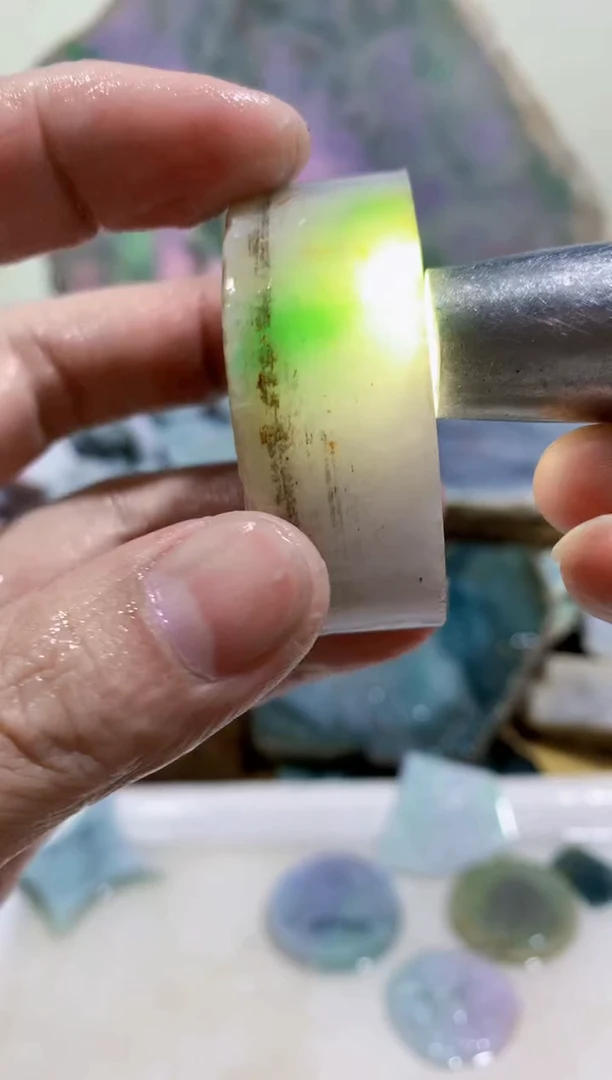 裸石翡翠0蒙0翡翠珠宝52