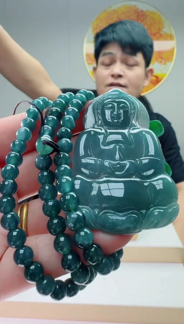 翡翠未镶嵌颈饰多样性随机发其一