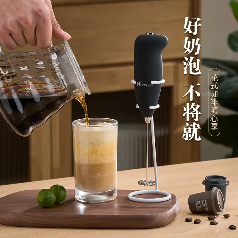 奶泡打发器咖啡打泡器电动打奶泡器手持搅拌器奶泡机打奶器奶泡器