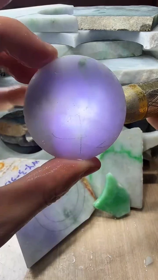 裸石翡翠天然翡翠A货花647