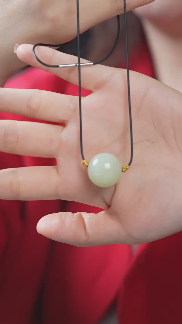 【闪购商品】和田玉吊坠(赠链)未镶嵌DS18L01和田玉黄白老玉单珠