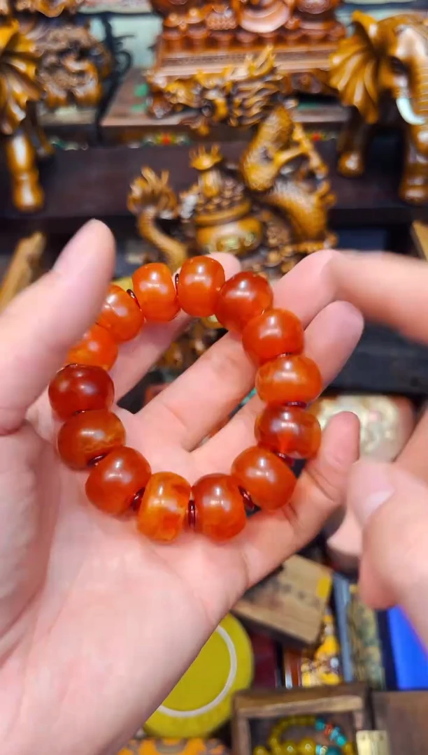 未镶嵌蜜蜡裸石A瑞哥专属高端精品47