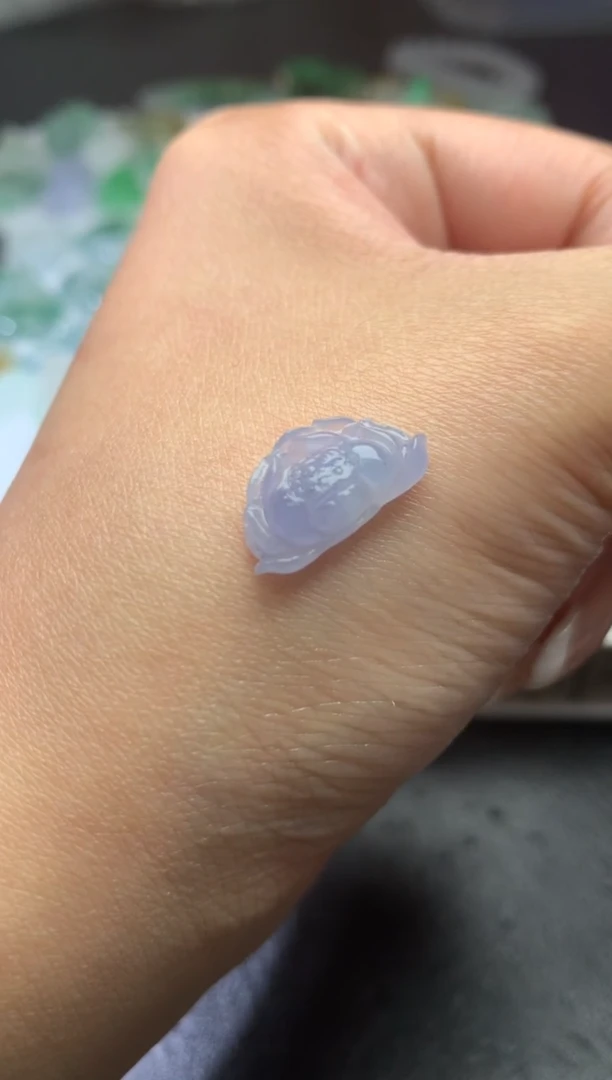 未镶嵌定制翡翠毛货 9.2-16.5-4.5