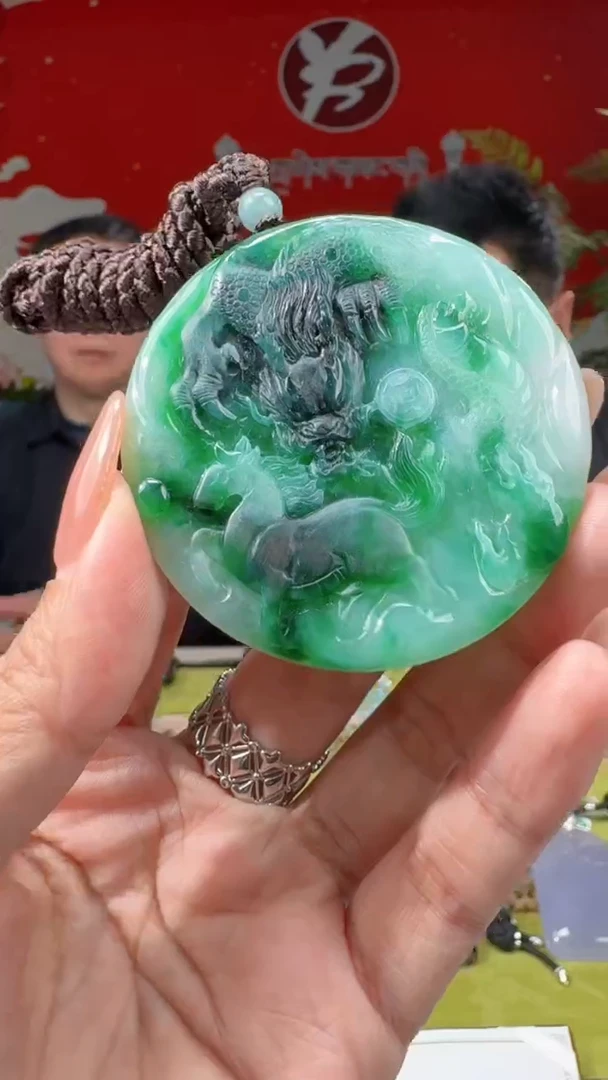 【闪购商品】翡翠颈饰未镶嵌062 /天然a货翡翠
