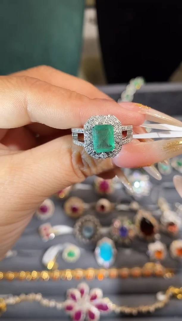 未镶嵌戒指祖母绿天然祖母绿1.70ct