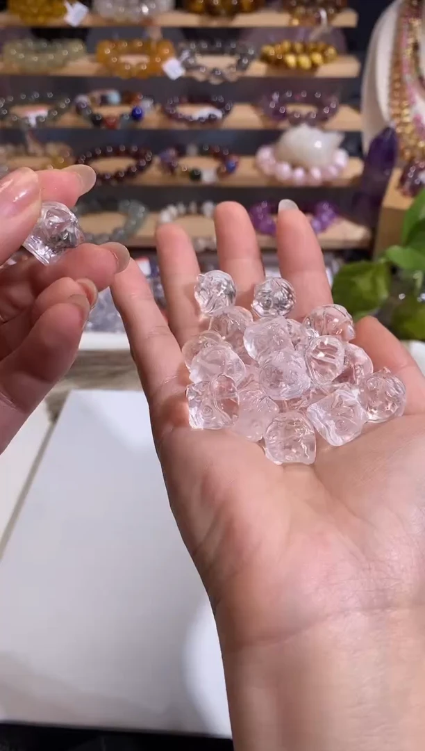 【闪购商品】水晶手链未镶嵌白醒狮