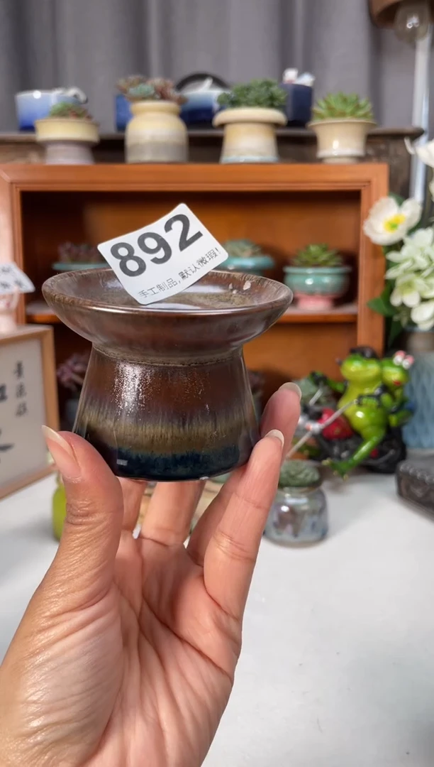 瓷片892知木小芳花盆编号