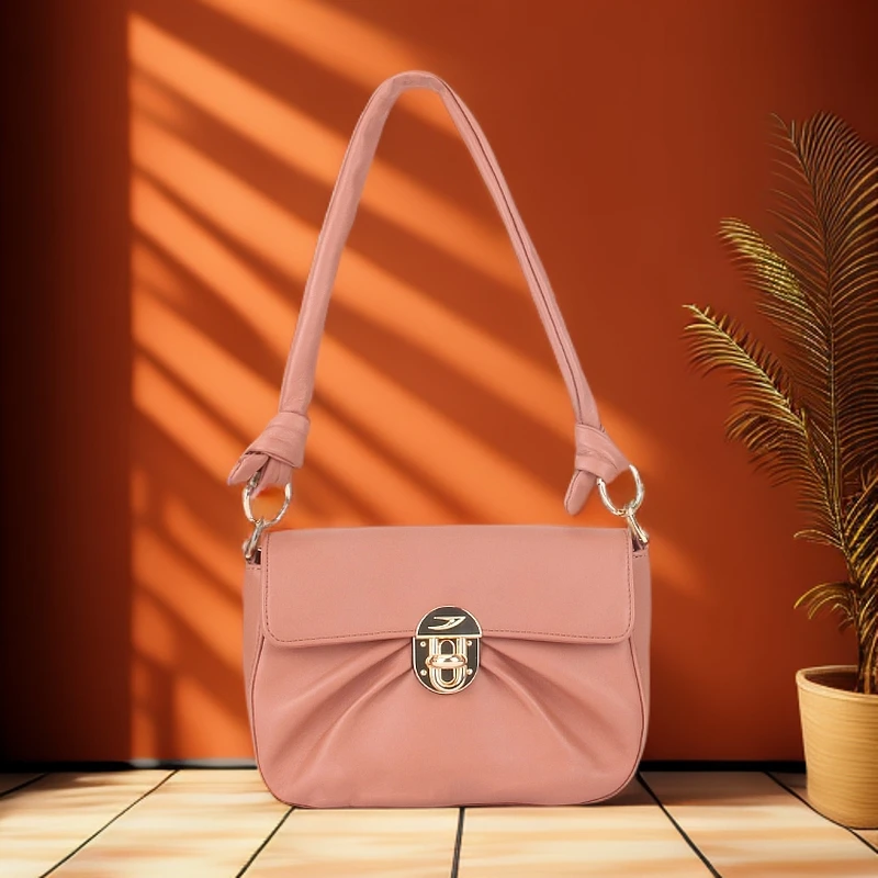 【JANYO秋香】扣式耐刮耐磨欧美风单肩包气质网红百搭ins小包