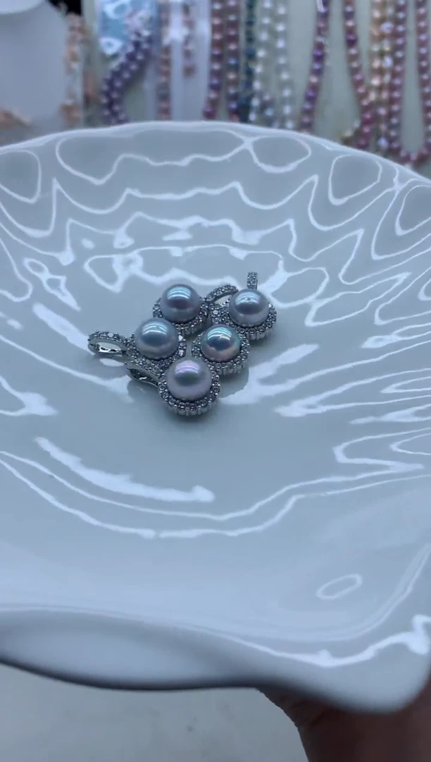 淡水珍珠未镶嵌吊坠(不含链)淡水珍珠吊坠多样性发其一