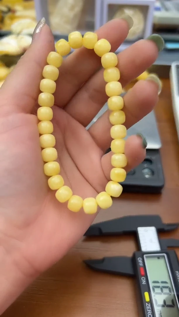 未镶嵌蜜蜡裸石蜜蜡手串