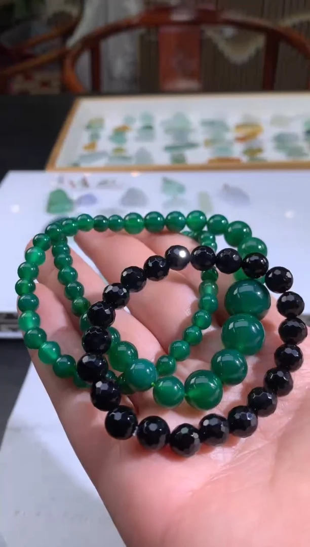 未镶嵌手链玛瑙/玉髓所*玛瑙