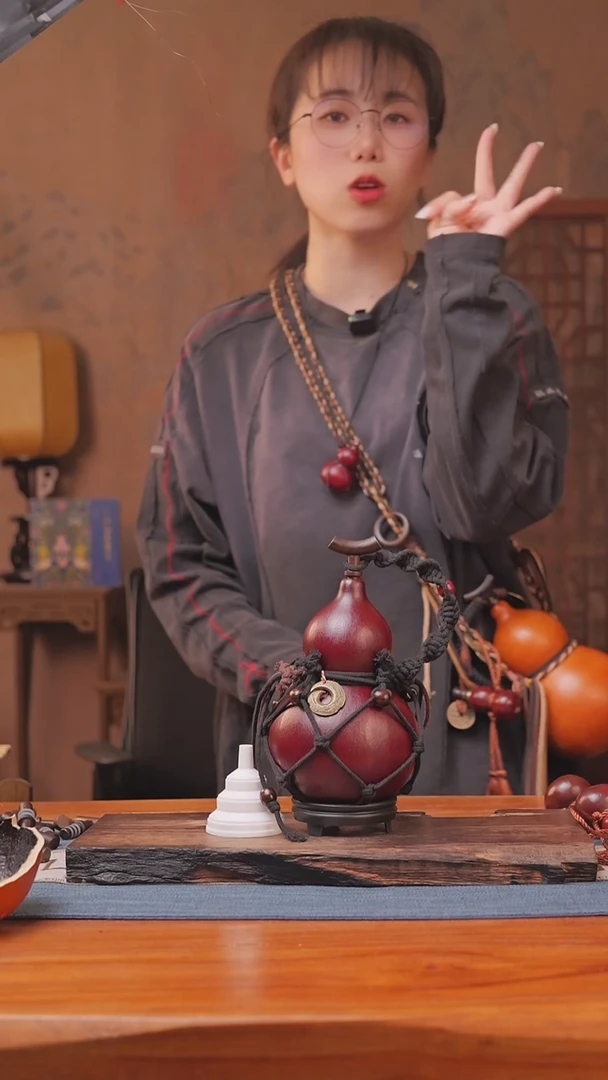 969号链接精品大漆葫芦现货现发[一物一拍]