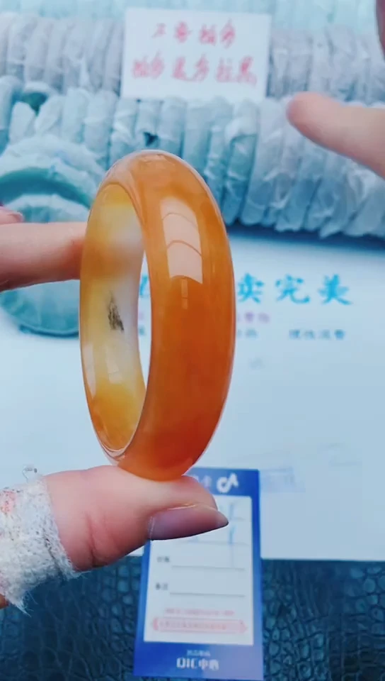 未镶嵌手镯石英质玉z178+58-59