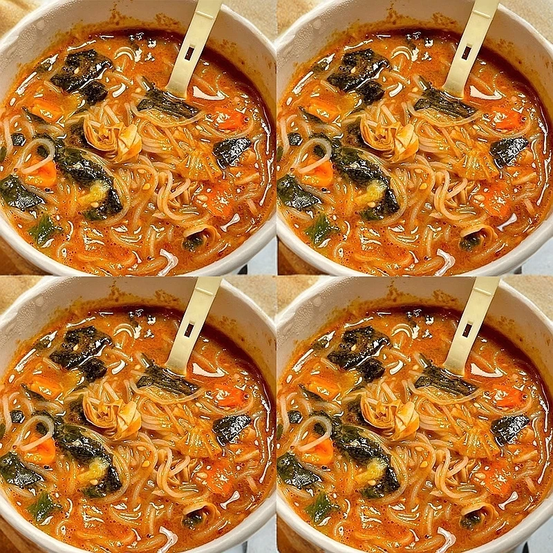 【买一箱买两箱】正宗麻酱米线正宗南阳米线粉丝免煮冲泡方便面批发