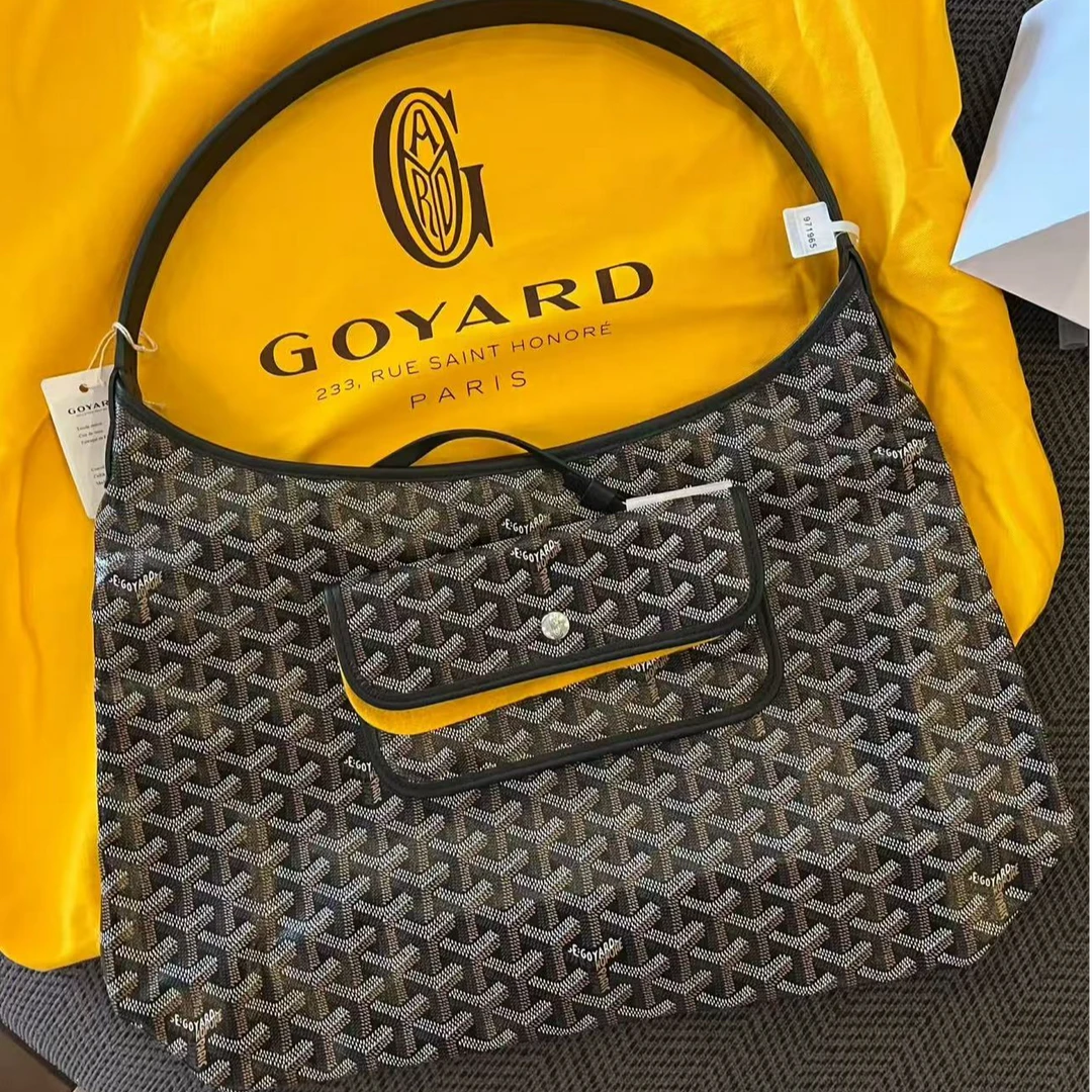 未使用 Goyard 戈雅 Hobo腋下包 灰色/25年