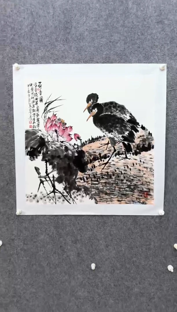 国画ST-WZH-花鸟绘画作品