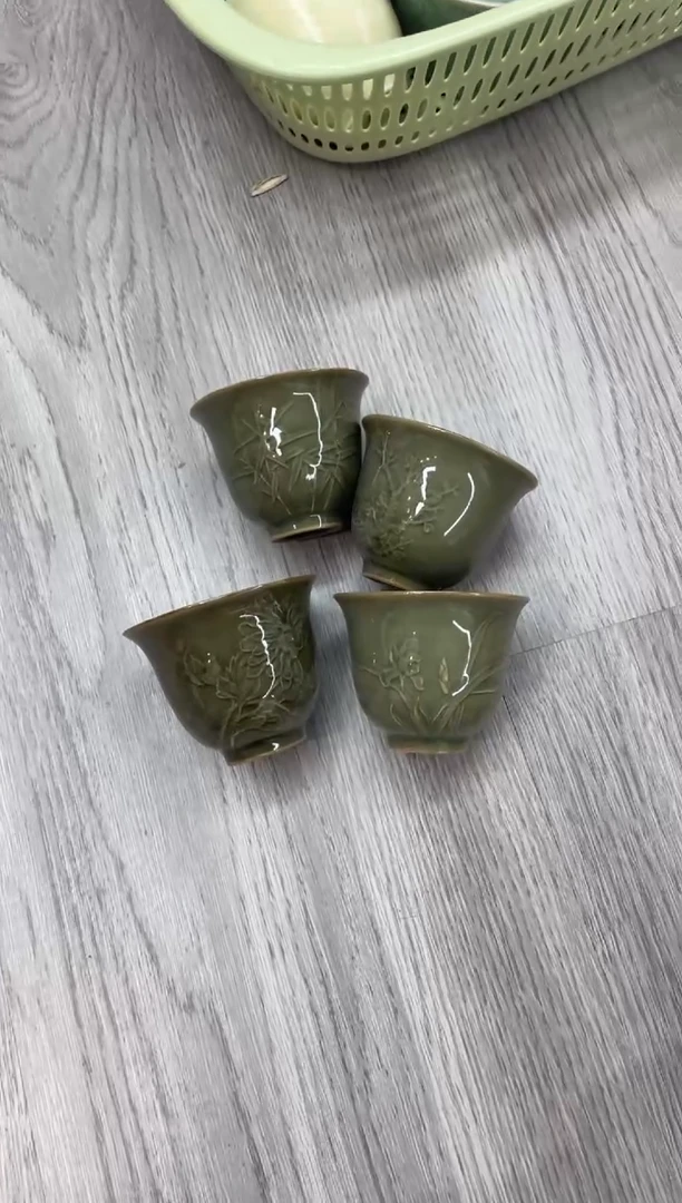 慧仙青瓷梅兰竹菊  源头厂家特价福利