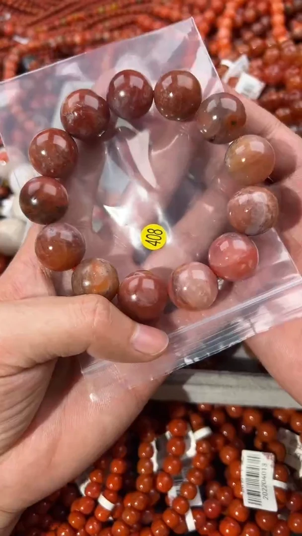 南红玛瑙手串未镶嵌18