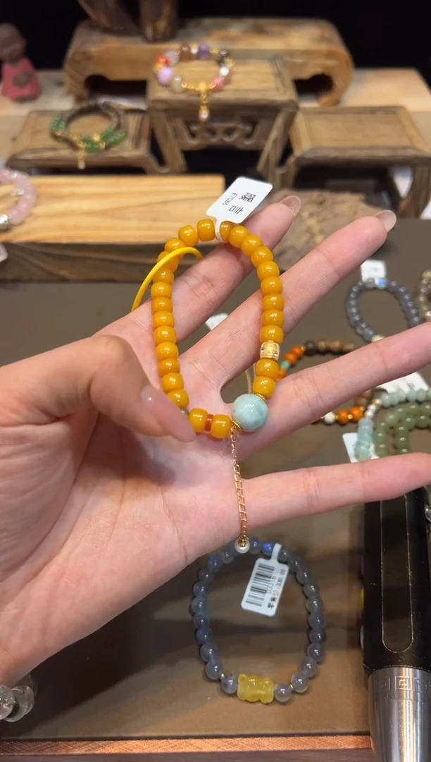 未镶嵌琥珀手饰手饰@@E7086