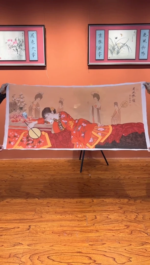 【闪购商品】国画周建真老师绘画作品18-54