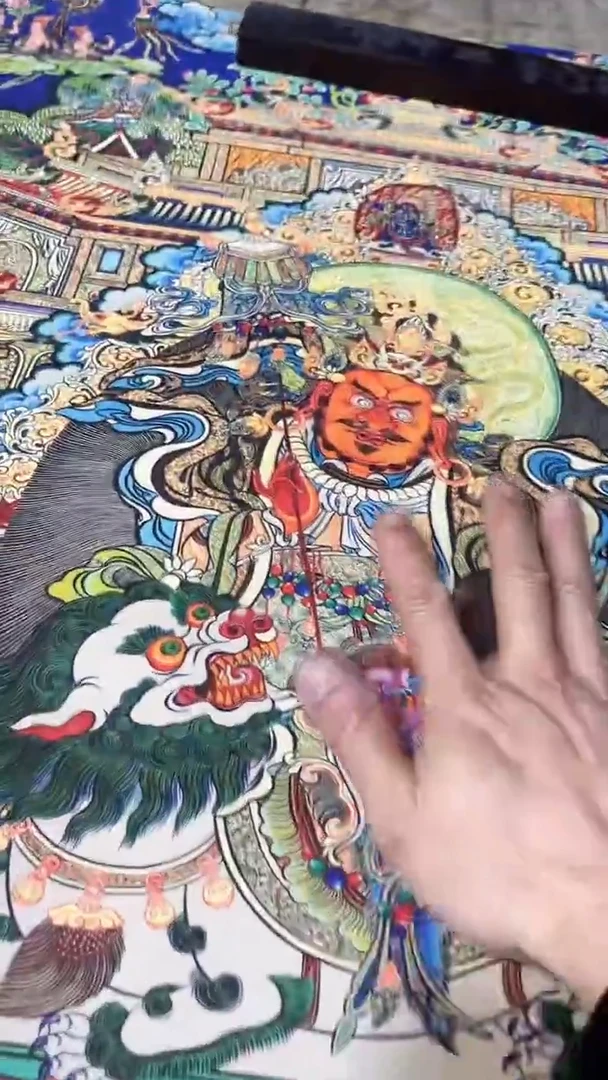 卷轴画卷轴画唐卡玖忆唐卡87