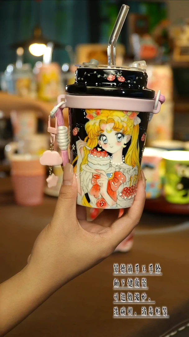 景德镇陶瓷手工手绘&S130