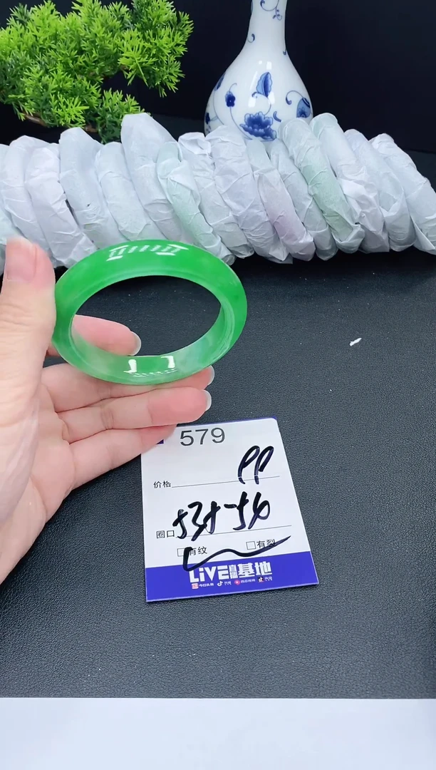 未镶嵌手镯翡翠579