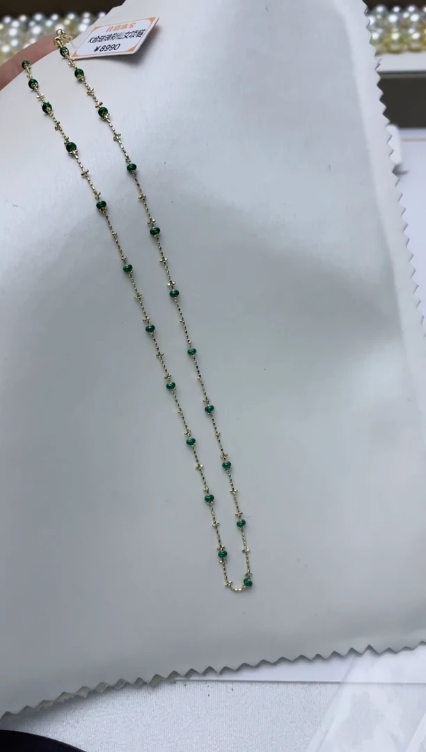 【闪购商品】海水珍珠颈饰18K金镶嵌A136