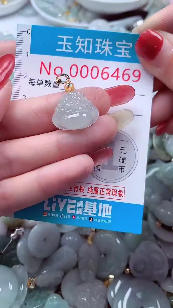 吊坠(不含链)未镶嵌翡翠6469