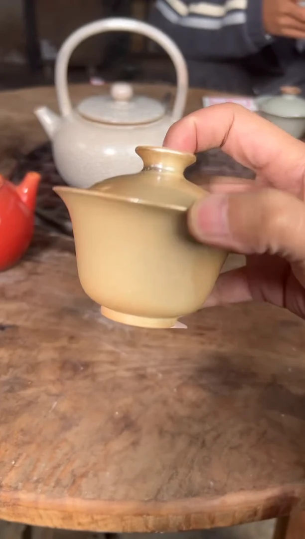 【闪购商品】瓷片44微某瑕柴房柴烧原创